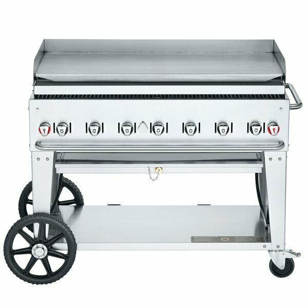 Crown Verity MG-48 Liquid Propane 48in Portable Outdoor Griddle 255MG48L